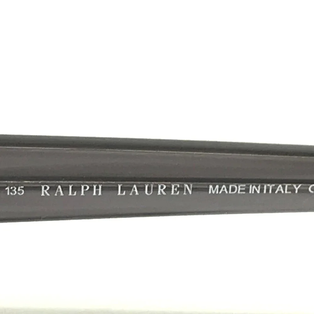 Ralph Lauren Eyeglasses Frames RL1387 EE2 Clear Horn Gray Oval 50-18-135